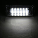 2 Piece Direct Replacement White LED License Plate Lamps for Subaru BRZ Impreza