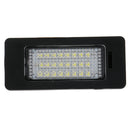 2 Piece LED License Plate Lamp Assembly for VW Sagitar Golf Sharan Cars