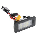 2 Piece LED License Plate Lamp Assembly for VW Sagitar Golf Sharan Cars