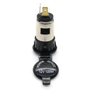 Waterproof 12V Car Cigarette Lighter Socket Charger Power Adapter Outlet