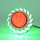 Replacement Helical Hi-LO Green LED Demon Eye Angel Halo Eye Motorcycle Headlight