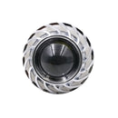 Universal Projector Dual Lens Red LED Angel Eye & Demon Eye Halo Headlight for Motorcycle