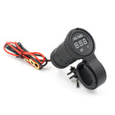 12V 10A Motorcycle ATV Waterproof Red LED Digital Display Voltmeter