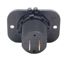 2.1A 5V Phone GPS USB Power Supply Socket for 12-24V Car Motorcycle SUV Boat