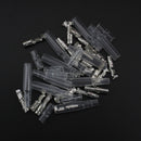 40 Pieces Bullet Connectors Crimp Terminals Female + Male Clear Insulated Cover 3.9mm