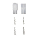 2Pin 2-way Car Plug Terminals Connector Male + Female 2.8mm Pitch Set Yellow