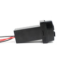 Dual Double Twin 2 USB Port 12V In Car Power Socket Charger Adapter for Mitsubishi