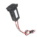 Dual Double Twin 2 USB 12V In Car Power Socket Charger Adapter for Mazda