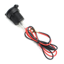 1 Piece Motorcycle Waterproof LED Indicator Dual USB Charger Socket Outlet DC 12V 3.1A Panel Mount