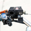 12Volt 5V 2.1A Dual USB Motorcycle Cigarette Lighter Socket Plug Charger Power Adapter