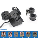 12Volt 5V 2.1A Dual USB Motorcycle Cigarette Lighter Socket Plug Charger Power Adapter