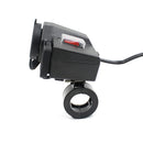 12Volt 5V 2.1A Dual USB Motorcycle Cigarette Lighter Socket Plug Charger Power Adapter