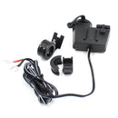 12Volt 5V 2.1A Dual USB Motorcycle Cigarette Lighter Socket Plug Charger Power Adapter