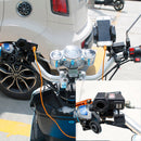 12Volt 5V 2.1A Dual USB Motorcycle Cigarette Lighter Socket Plug Charger Power Adapter