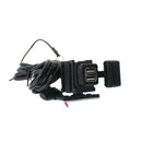 Waterproof Motorcycle Dual USB Charger Adapter Charging Port 12V to 5V/2.1A for Cellphone Tablets GPS and Other Devices