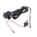 Waterproof Motorcycle USB Charger Adapter Charging Port 12V to 5V/2.1A for Cellphone Tablets GPS and Other Devices