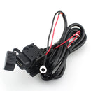 Waterproof Motorcycle USB Charger Adapter Charging Port 12V to 5V/2.1A for Cellphone Tablets GPS and Other Devices