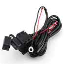 Waterproof Motorcycle USB Charger Adapter Charging Port 12V to 5V/2.1A for Cellphone Tablets GPS and Other Devices