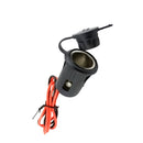 Waterproof Cap 12V Cigarette Lighter Socket Power Plug Wiring Kit for Car Motorbike Boat