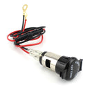 12V Car Motorcycle Cigarette Lighter Power Socket Outlet Plug with Fuse Wire