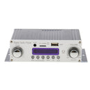 Car Digital Amplifier HiFi Remote MP3 SD/FM/USB/DVD Stereo Power Adapter