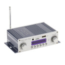 Car Digital Amplifier HiFi Remote MP3 SD/FM/USB/DVD Stereo Power Adapter
