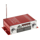 DC 12V 20WX2 Remote Mini Hi-Fi Digital Stereo Audio Amplifier USB SD FM DVD