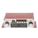 DC 12V 20WX2 Remote Mini Hi-Fi Digital Stereo Audio Amplifier USB SD FM DVD