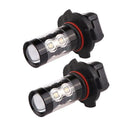 2 Pieces H10 50W LED Super White Car Truck Fog Lights Backup Reverse Lamps