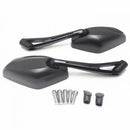 Pair Universal CUSTOM Motorcycle Motorbike Rearview Side Mirrors 8mm 10mm