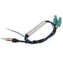 2-FAKRA Two Way to Single Din Car Radio Aerial Antenna Adaptor for Audi VW