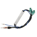 2-FAKRA Two Way to Single Din Car Radio Aerial Antenna Adaptor for Audi VW