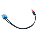 Dual Twin Male Fakra To DIN Radio Aerial Mast Antenna Adapter For VW AUDI