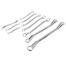 10 Pieces 12-Point 45 Degree Offset Wrench Ring Spanner Tool Set