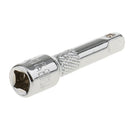 1/4'' Drive 2'' Long Ratchet Wrench Socket Extension Bar Spanner Hand Tool