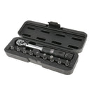 Bicycle Bike Torque Wrench 1/4'' Drive Hex Socket Bit Set Repairing Spanner