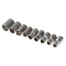 10Pieces Wheel Telescopic Car Van Brace Socket Tyre Nut Wrench Repair Tool