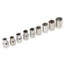 10Pieces Wheel Telescopic Car Van Brace Socket Tyre Nut Wrench Repair Tool