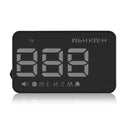 A5 OBD2 Car HUD Head Up Display MPH/KMH Compass Speed Warning Speedometer