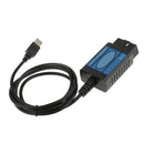 Car Code Reader OBD2 Diagnostic Scan Tool Scanner EOBD USB Adapter for Fiat