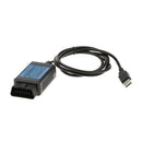 Car Code Reader OBD2 Diagnostic Scan Tool Scanner EOBD USB Adapter for Fiat