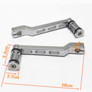 Chrome CNC Heel/ Toe Shifter Gear Shift Pedal Lever Arms & Shifter Peg For Harley Touring 2008 Up