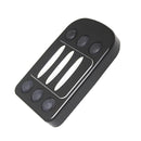 Aluminum Brake Pedal Pad Cover for Harley Touring Softail FLTR FLD