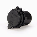 12V-24V Car Motorcycle Dual Port USB Charger Power Outlet With Wires