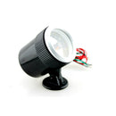 2'' 52mm LED Tacho Gauge Tachometer Carbon Fiber Face Yellow LED 0-8000 RPM