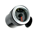 2'' 52mm LED Tacho Gauge Tachometer Carbon Fiber Face Yellow LED 0-8000 RPM