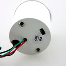 2'' 52mm LED Tacho Gauge Tachometer Carbon Fiber Face Yellow LED 0-8000 RPM