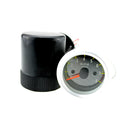 2'' 52mm LED Tacho Gauge Tachometer Carbon Fiber Face Yellow LED 0-8000 RPM