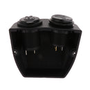 4.2A Dual USB 12V Plug Power Outlet Dual USB Charger Socket Mount + Wires