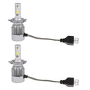 Pair H4 9003 72W 7200LM LED Headlight Car Kit Hi/Lo Beam Halogen Bulbs 6000K